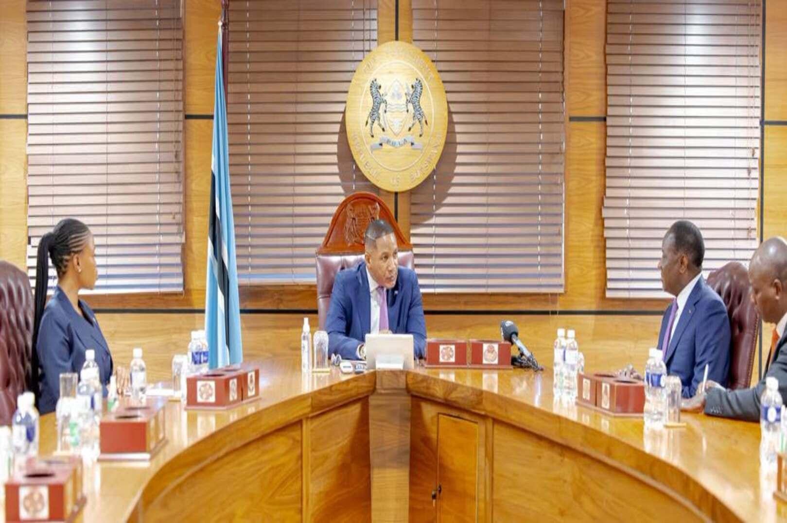 Botswana's President Duma Gideon Boko Receives Ivorian Minister Ahead of Landmark Mining and Energy Cooperation Agreement